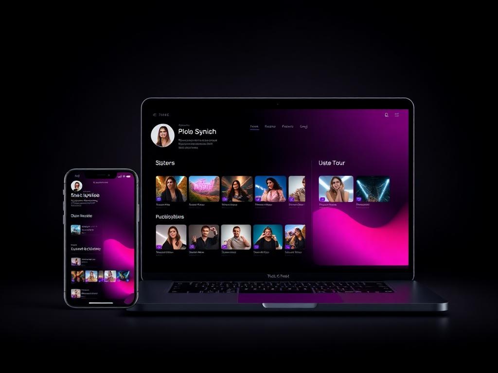 Creator Websites design example